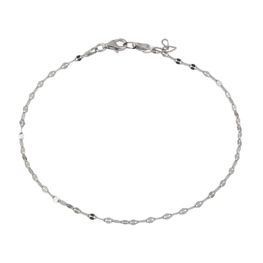 Newport Mirror Chain Anklet