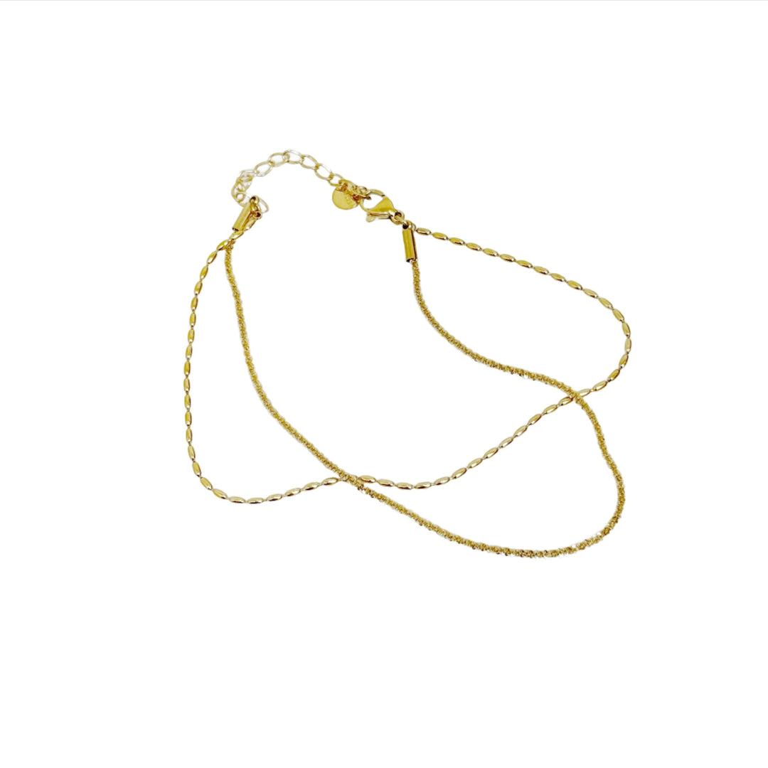Cazme Double Anklet