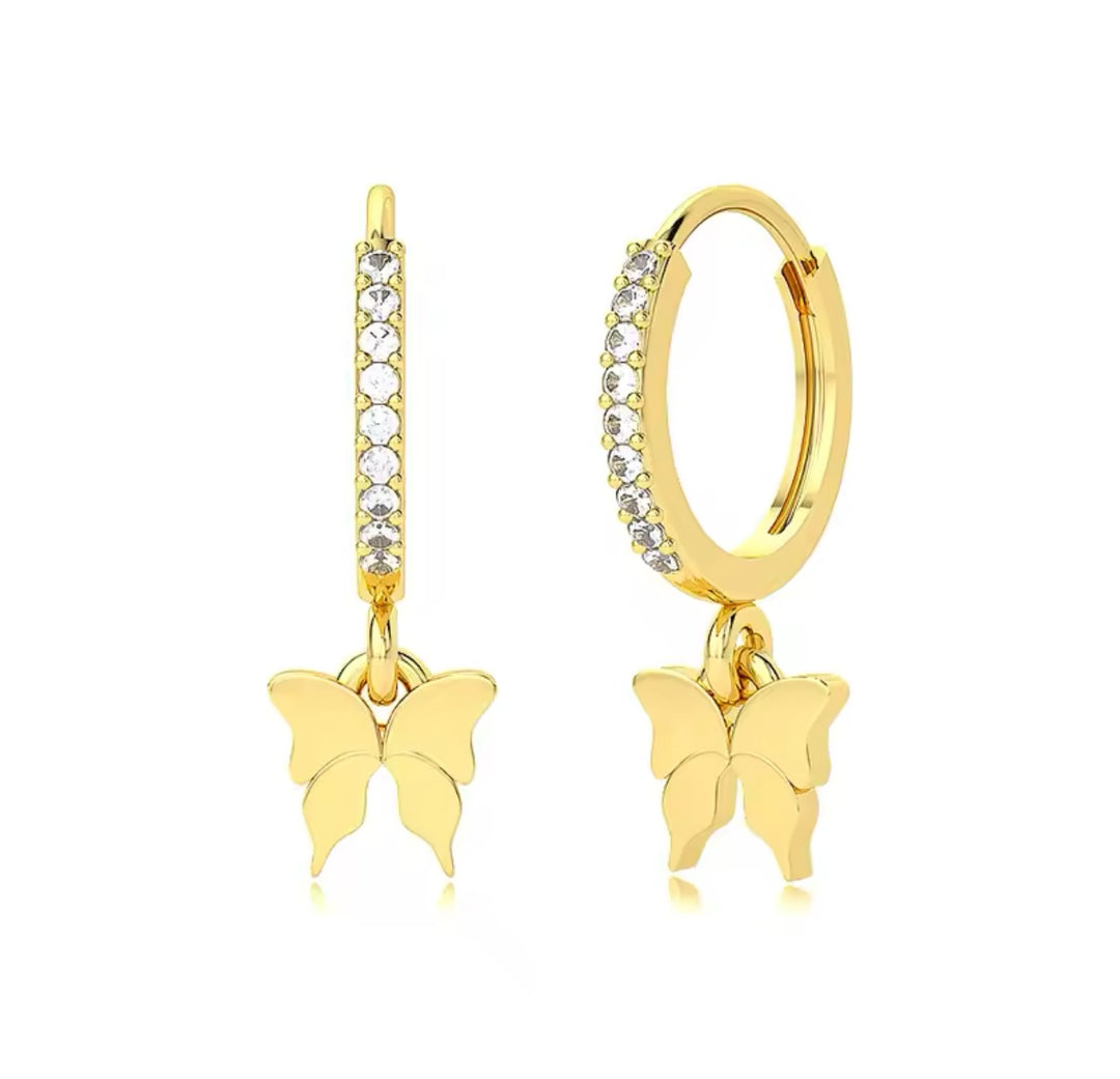 Demni Butterfly Hoops