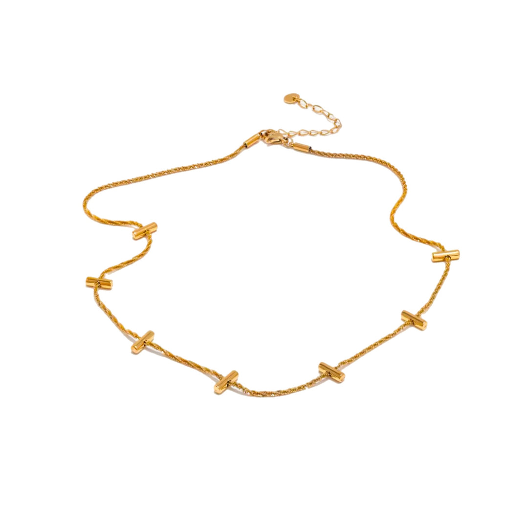 Irene Bar Station Necklace