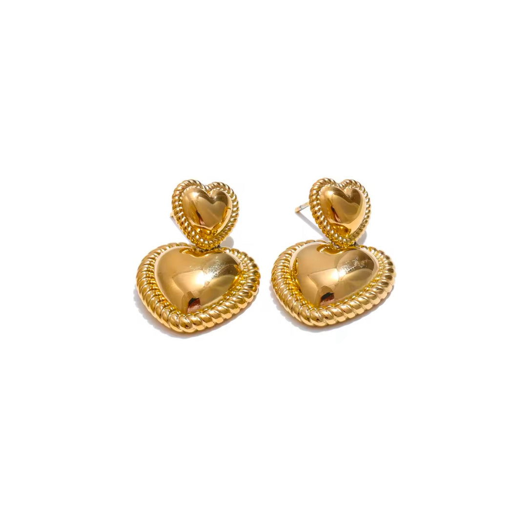 Adelina Heart Earrings