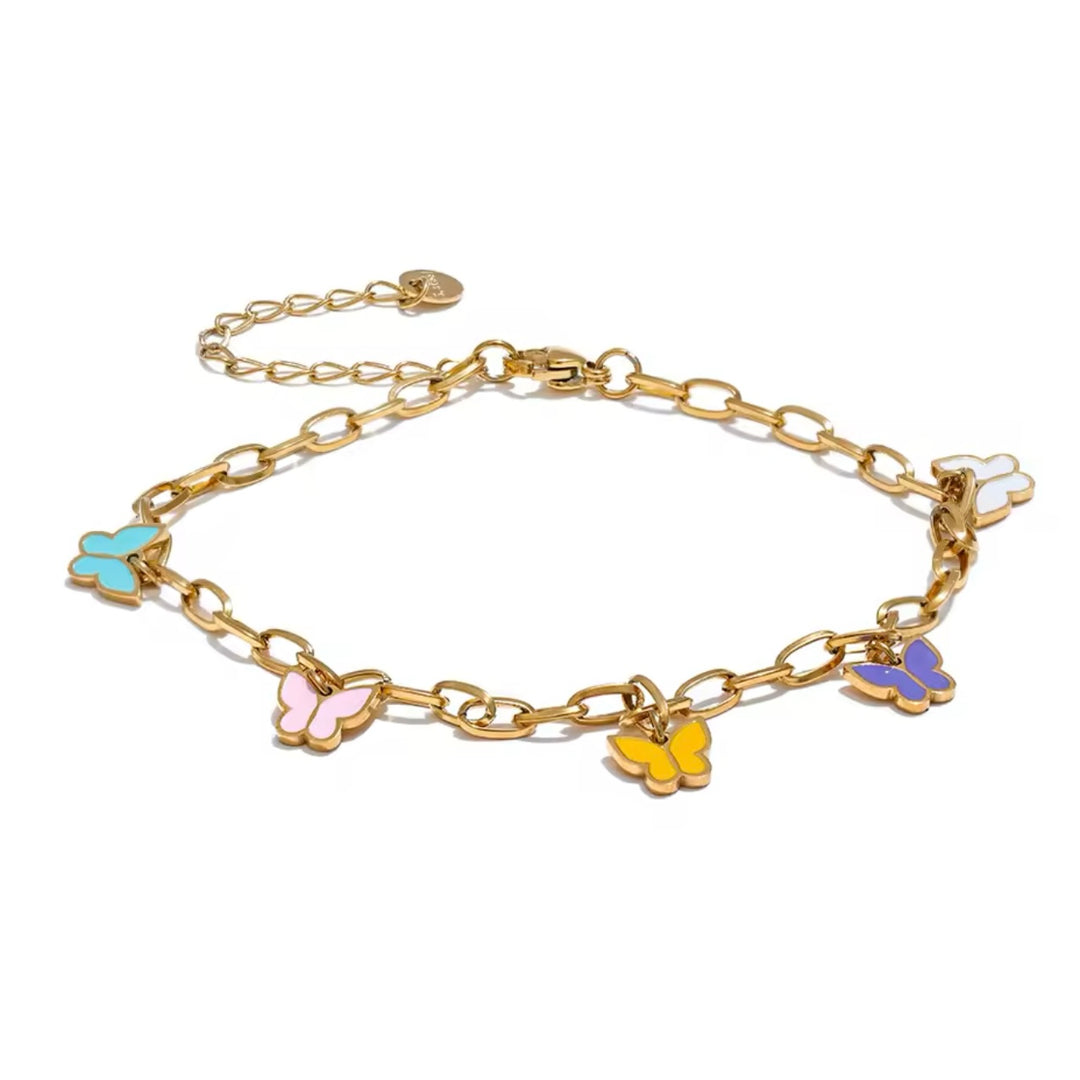 Bibi Butterfly Anklet
