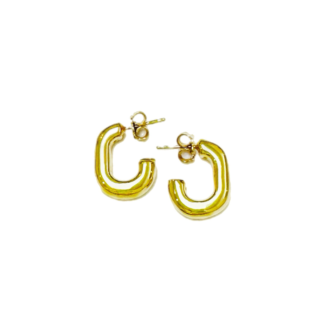 Marlisa 14k J Hoops