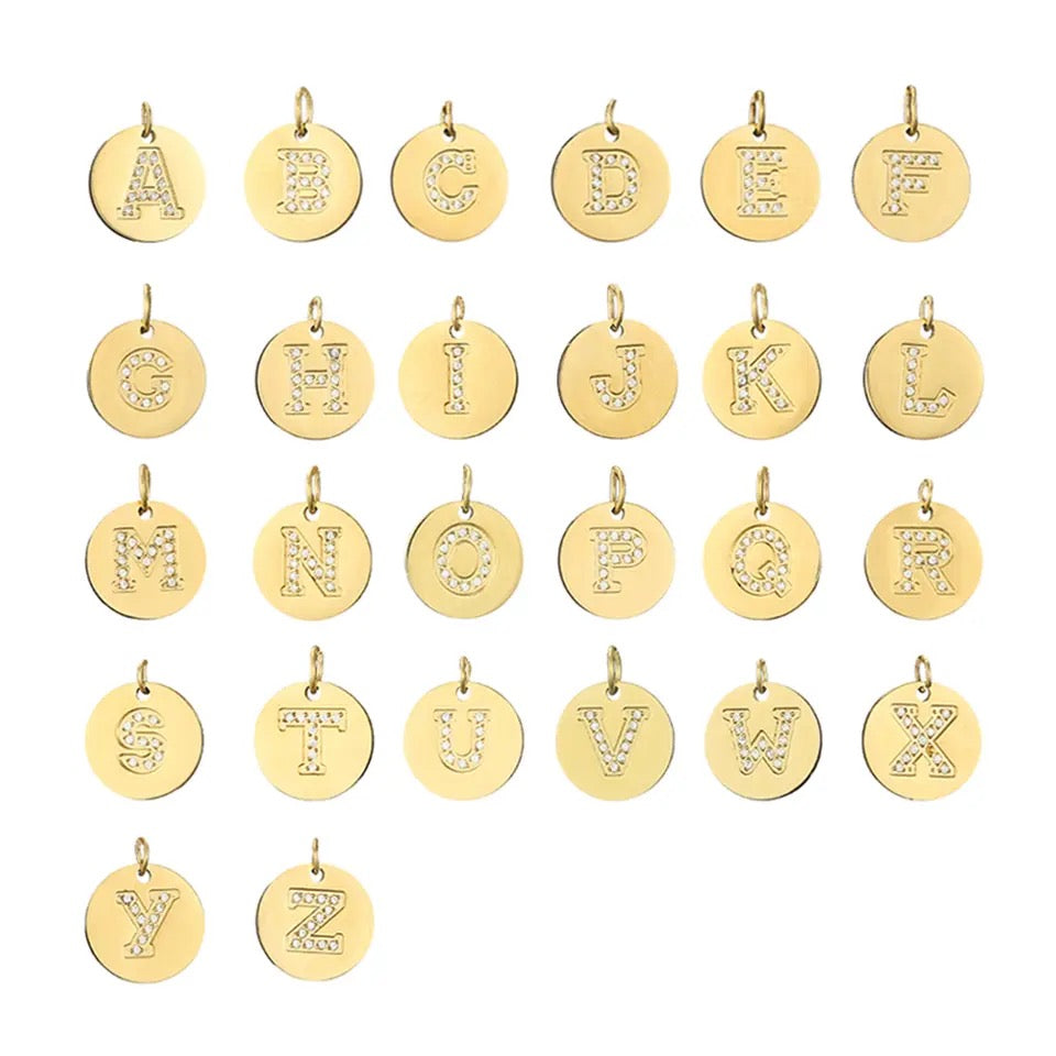 Delfina Letter Charm