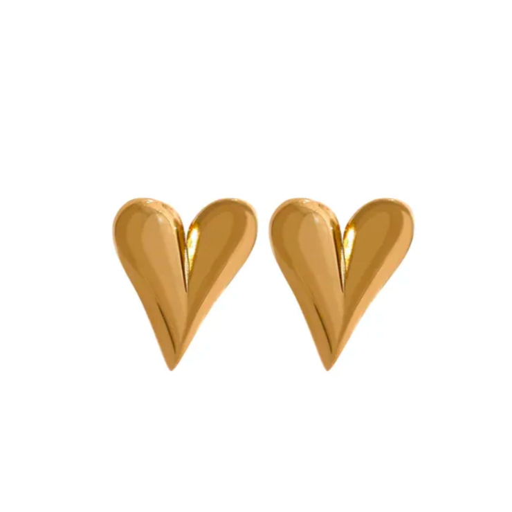 Kenzinsa Heart Earrings
