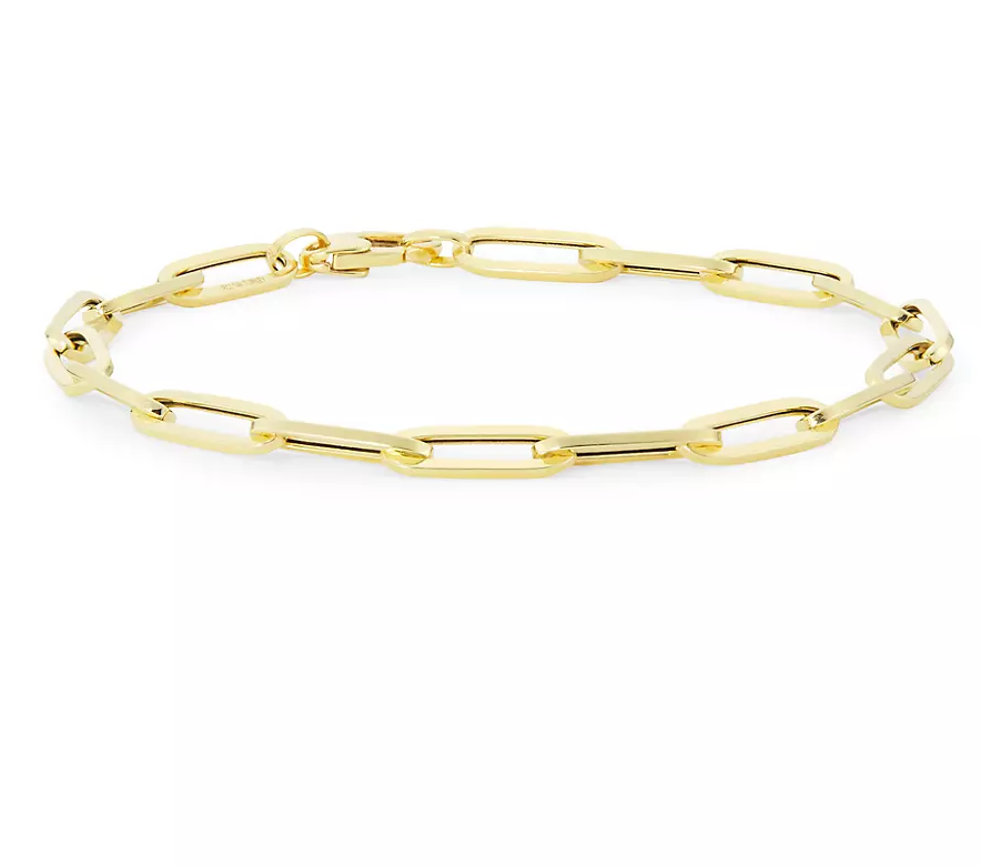 Zander 14K Chain Link Bracelet
