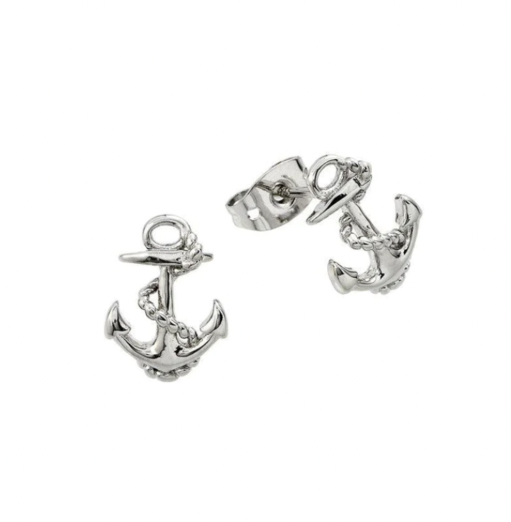 Balboa Anchor Earrings