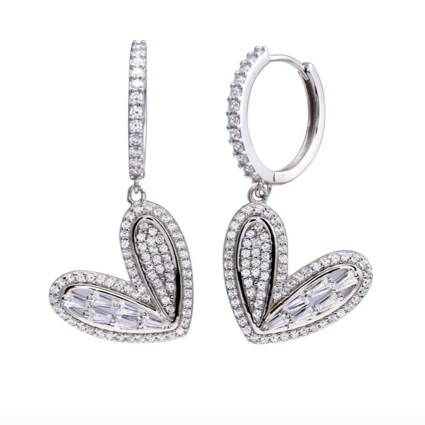 Serena Heart Earrings