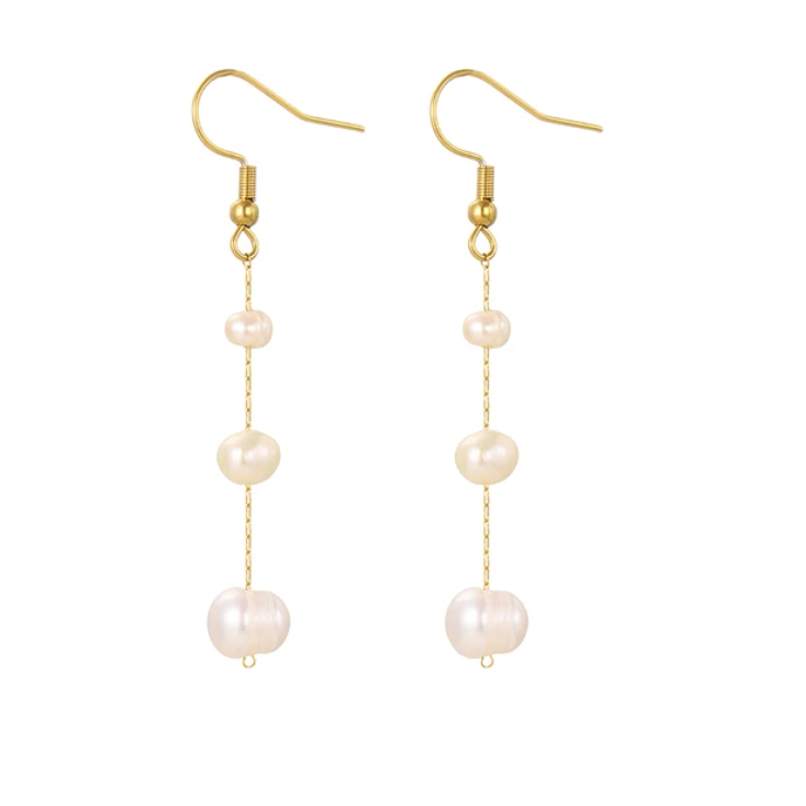 Monaco Pearl Earrings