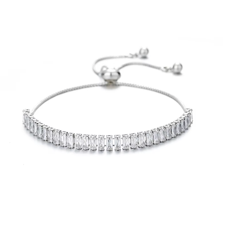 Serra Baguette Tennis Bracelet