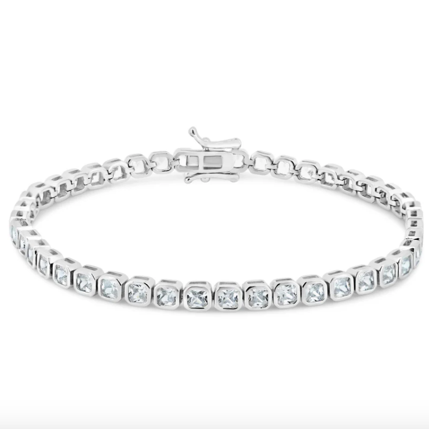 Celest Bezel Tennis Bracelet
