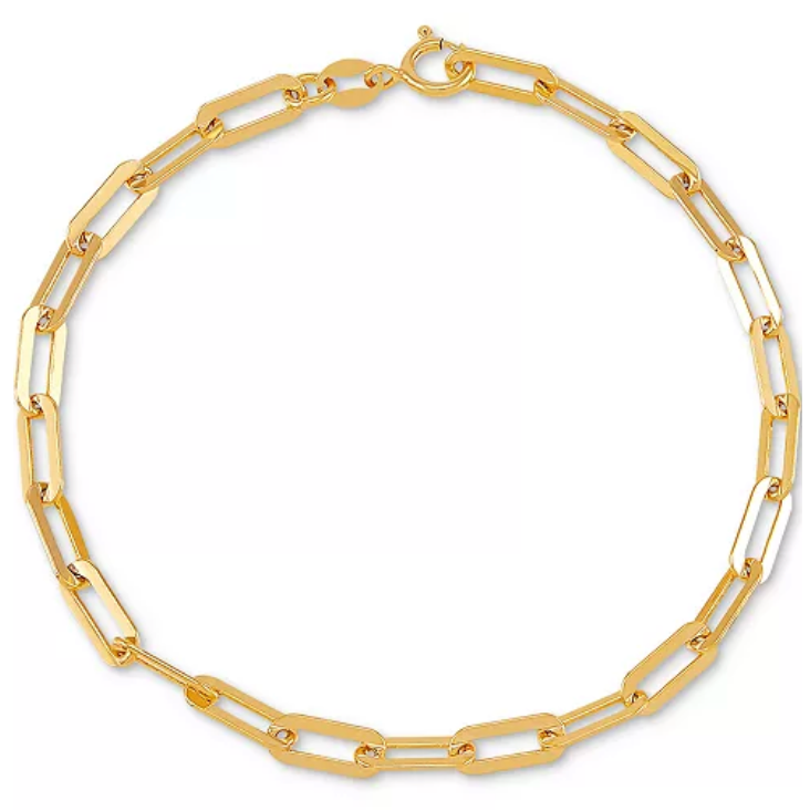 Newport Coast Medium Paper Clip Bracelet