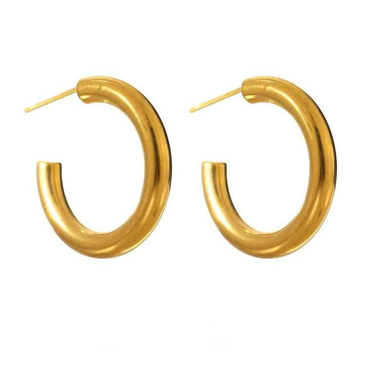 Dinella Small Hoops