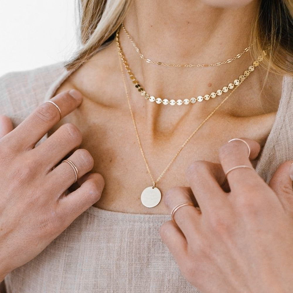 Santa Monica Trio Necklace