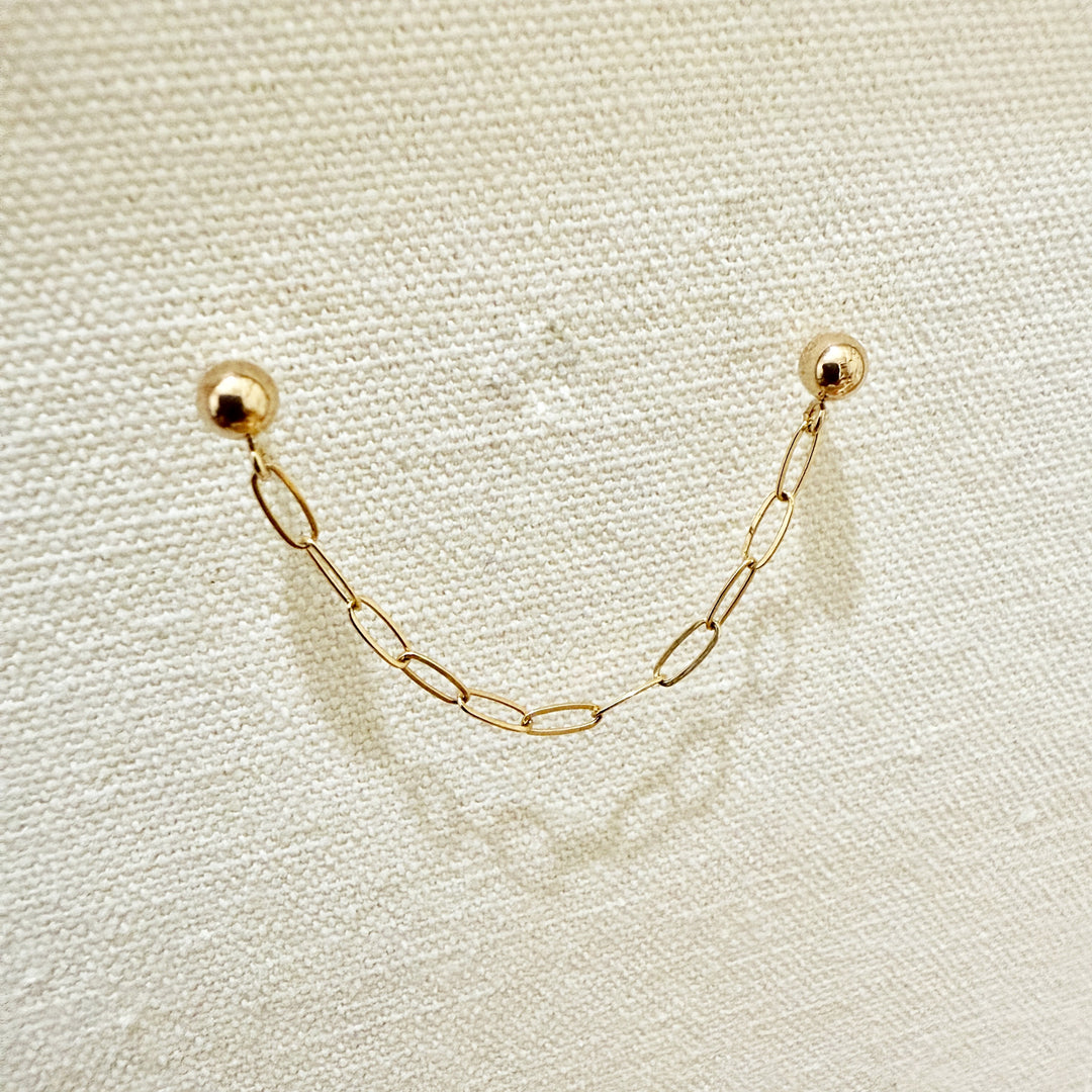 Ashner Chain Connector Earring