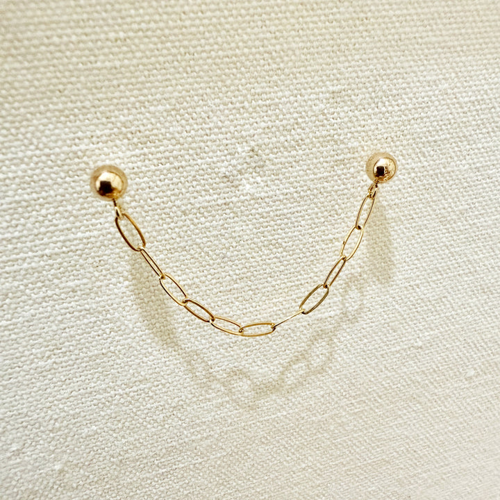 Ashner Chain Connector Earring