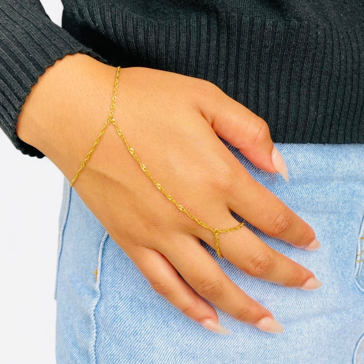 Desi Rope Hand Chain