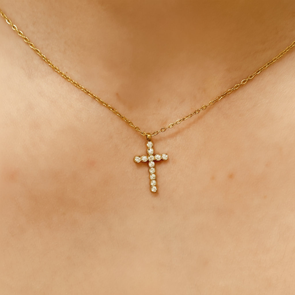 Agape Cross Necklace