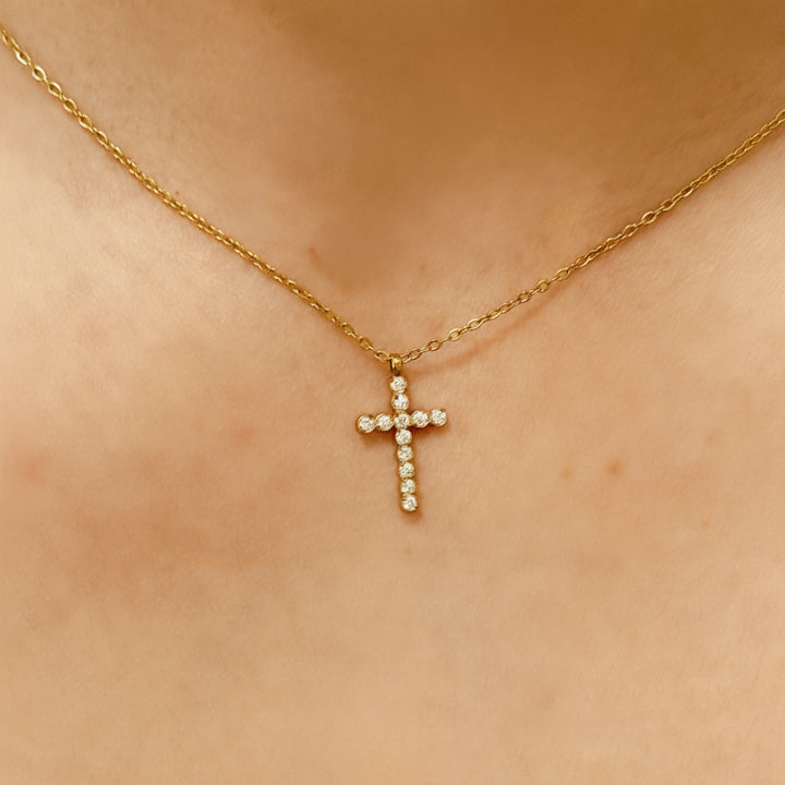 Agape Cross Necklace