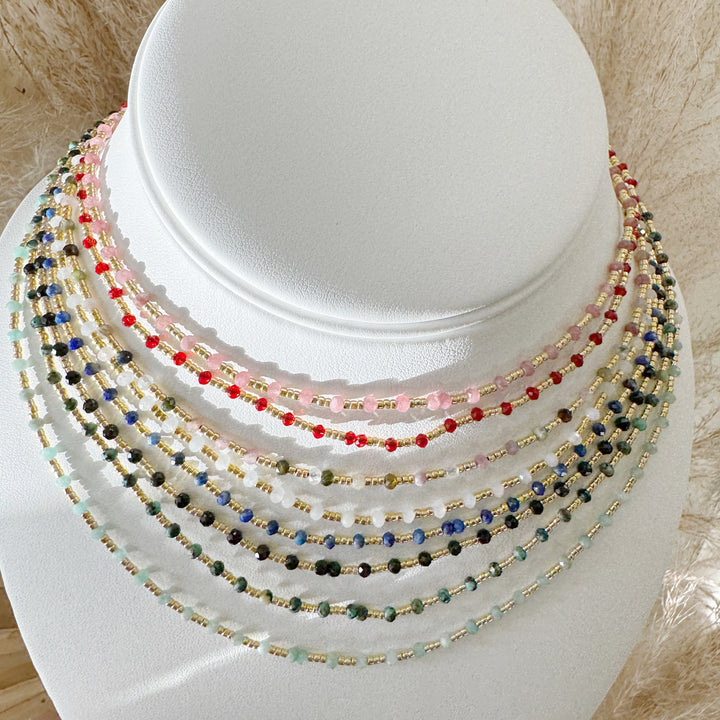Agape Love Natural Stone Necklaces