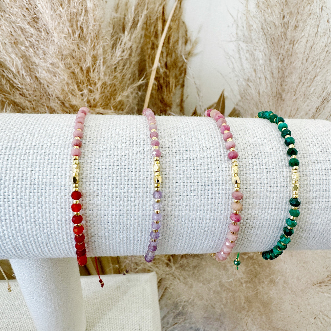 Anapnoi Natural Stone Bracelets