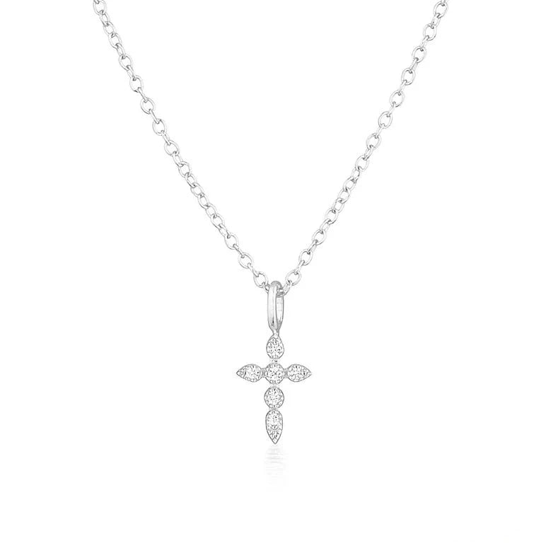 Trinity Cross Necklace