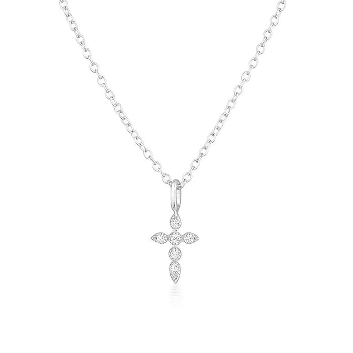 Trinity Cross Necklace