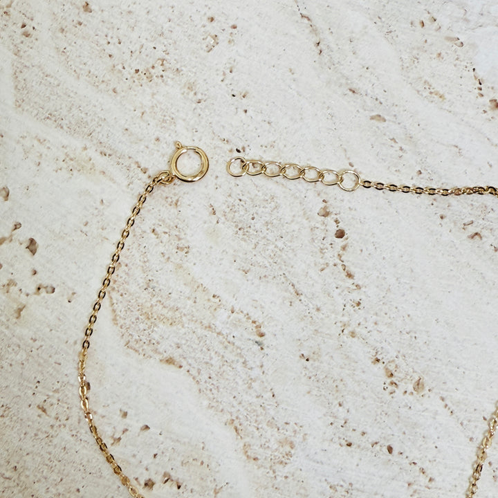 Almafi 14K Pavé Heart Bracelet