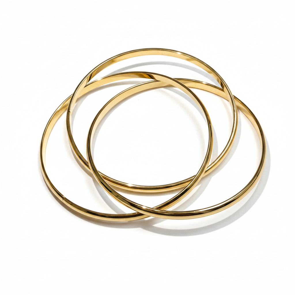 Alanis 3 Linked Bangles
