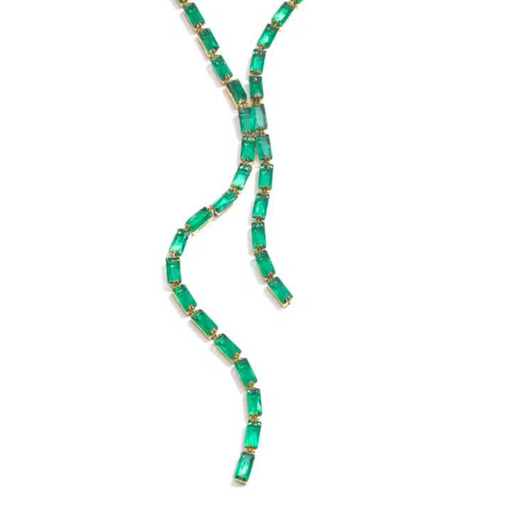 Anda Baguette Y Necklace