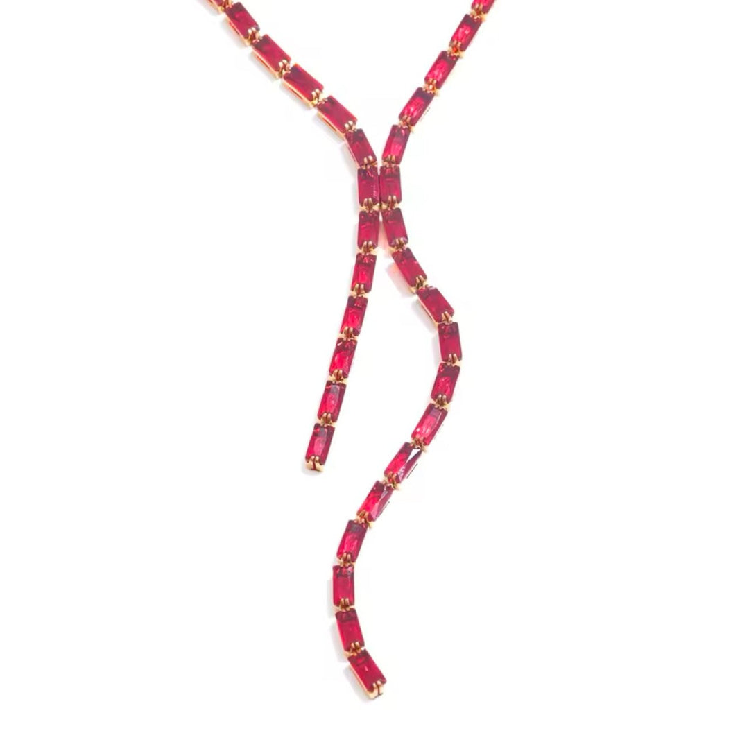 Anda Baguette Y Necklace