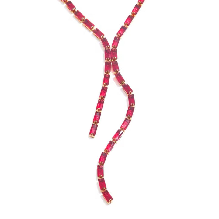 Anda Baguette Y Necklace