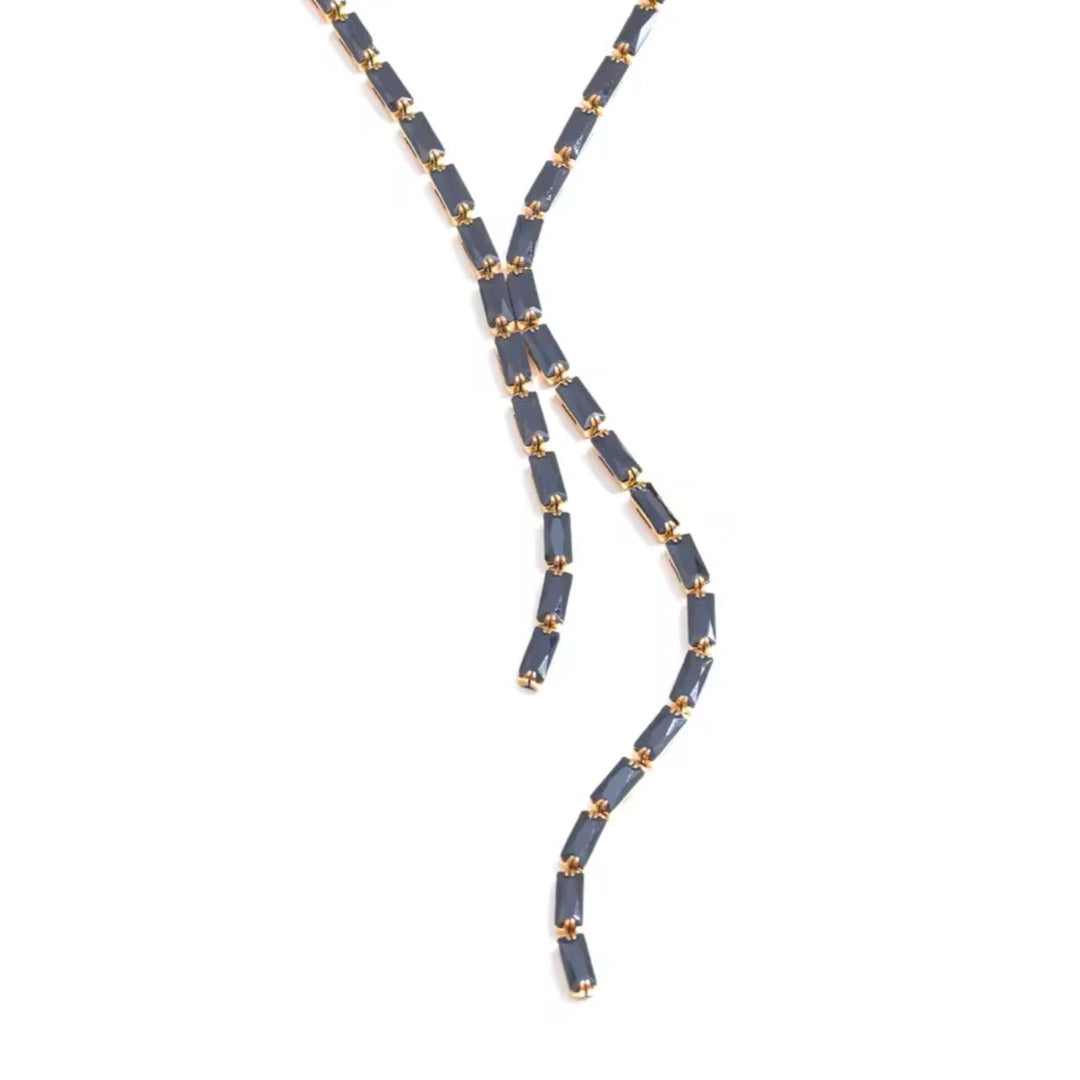 Anda Baguette Y Necklace