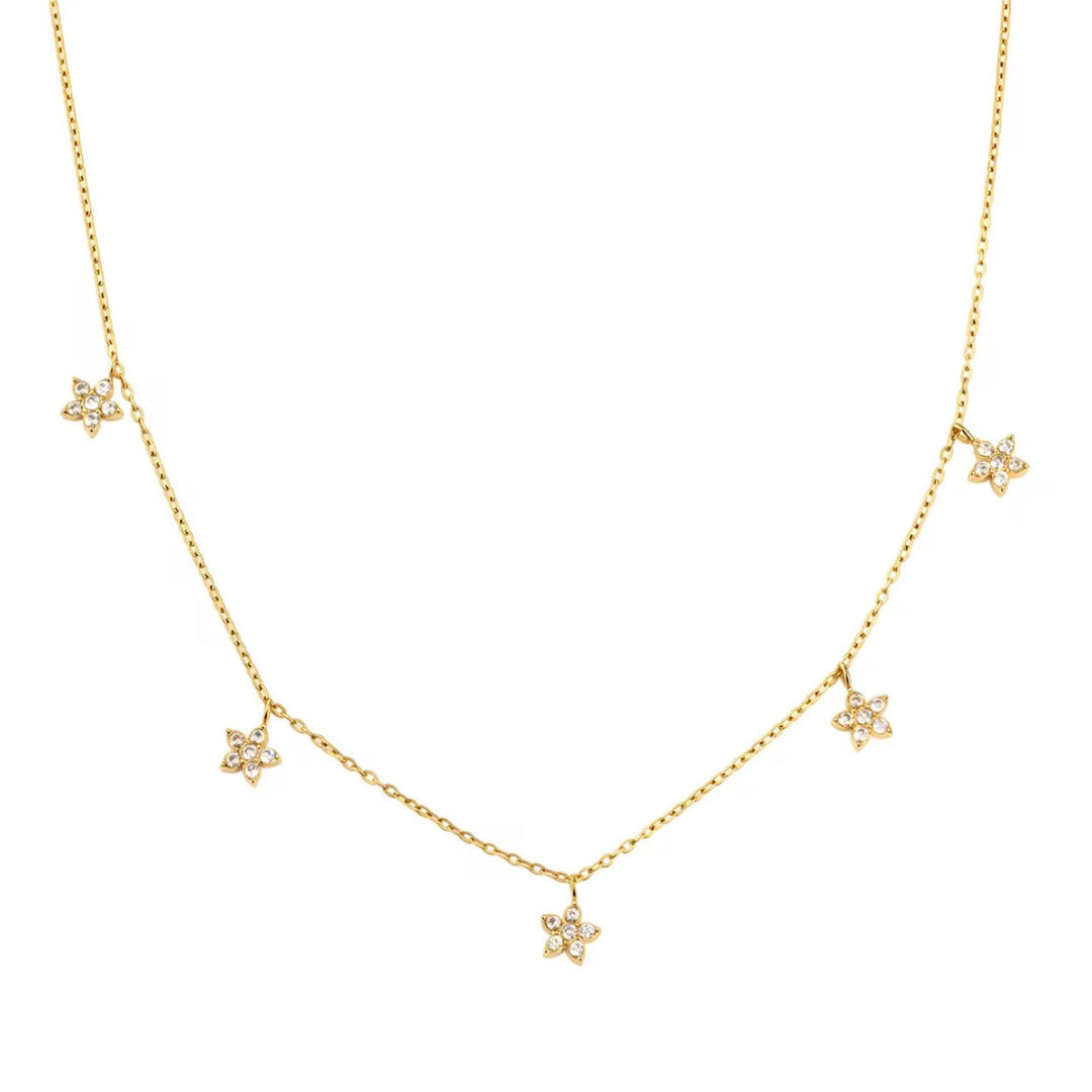 Ameri Flower  Necklace