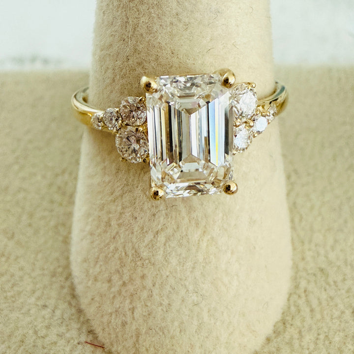 Callie Emerald LBG Diamond Ring