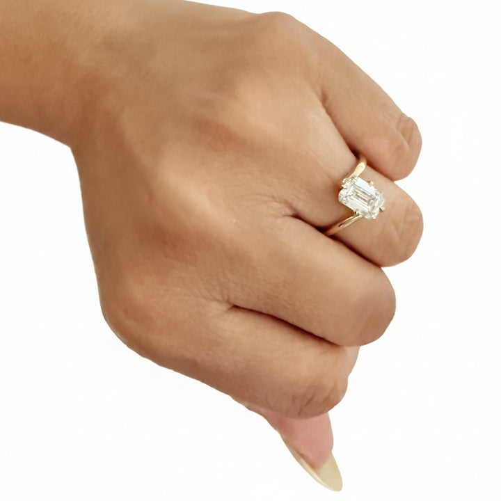 Elise 2CT LBG Diamond Ring