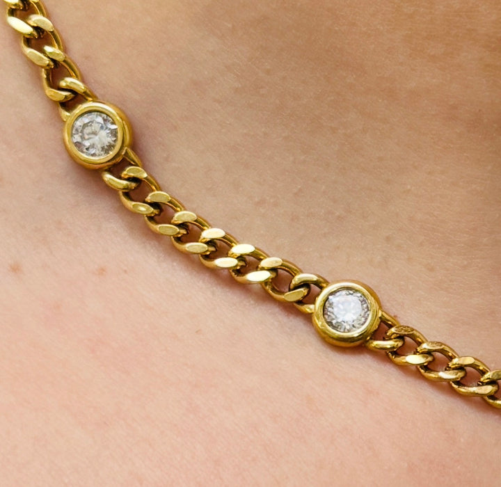 Zoe Curb Chain Necklace