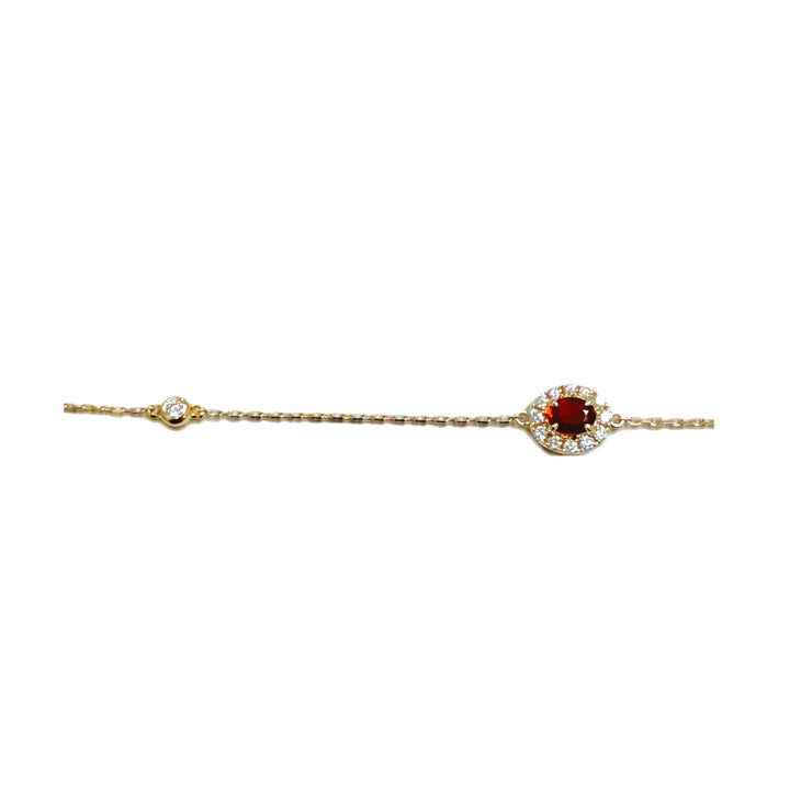 Herral Ruby & Diamond Bracelet