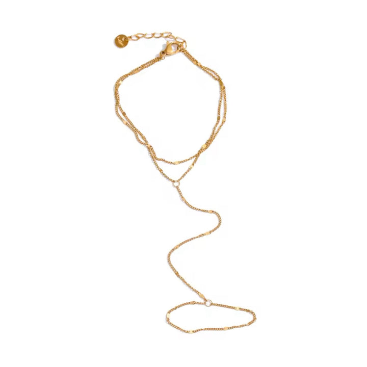 Benni Double Bracelet Hand Chain