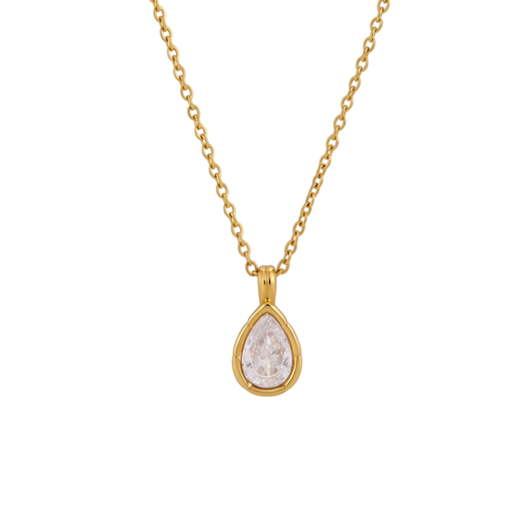 Cordelia Pear Necklace