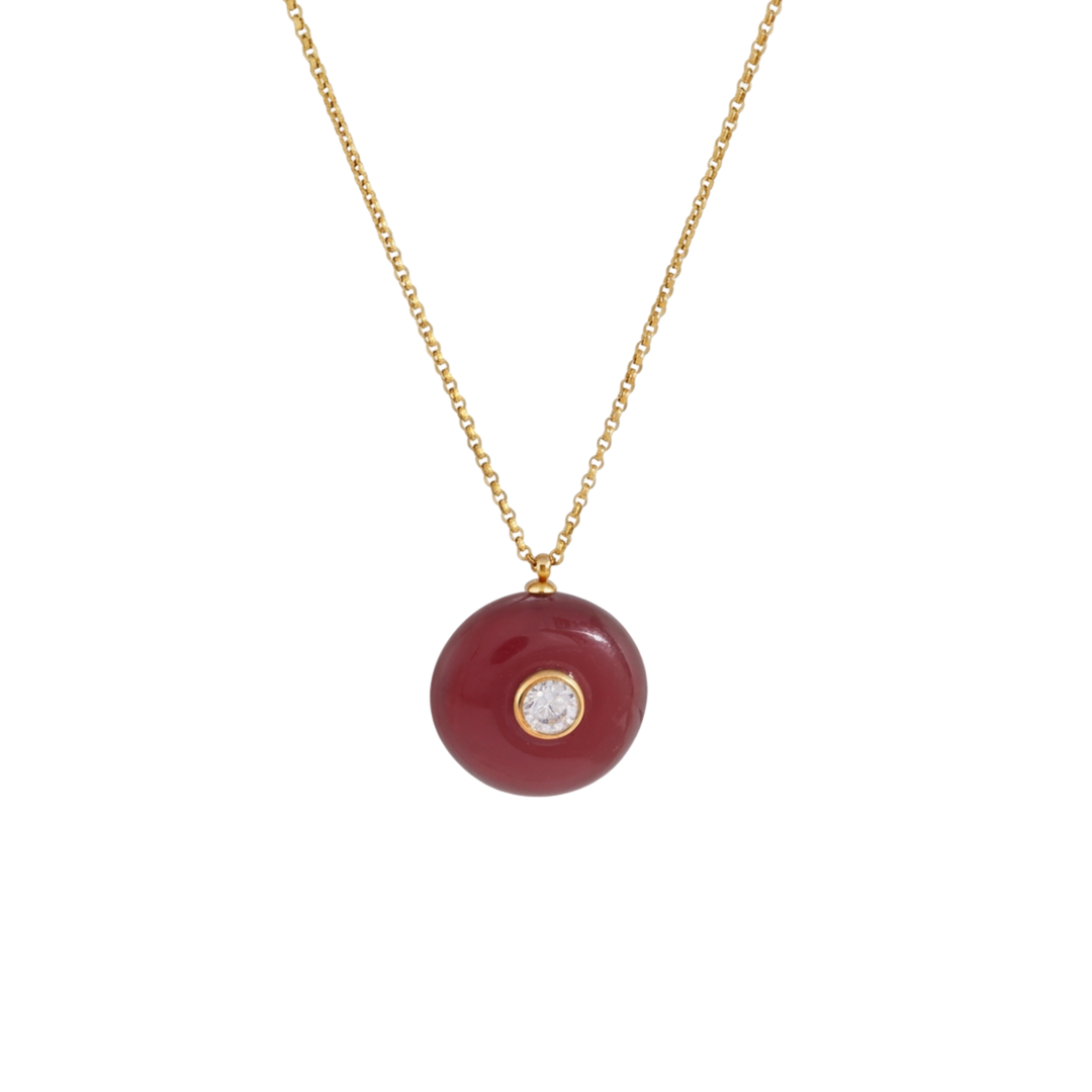 Marigold Red Necklace