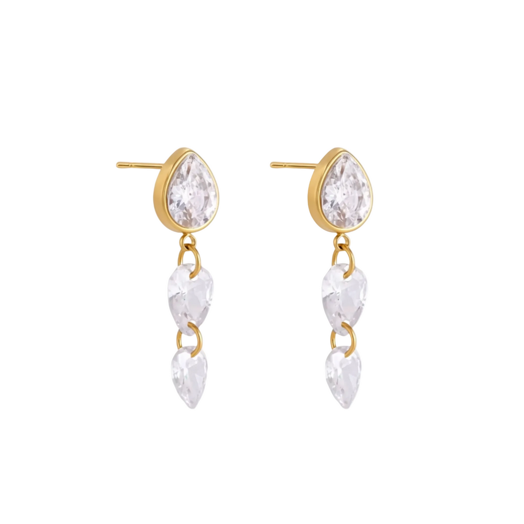 Daphne Drop Diamond Earrings