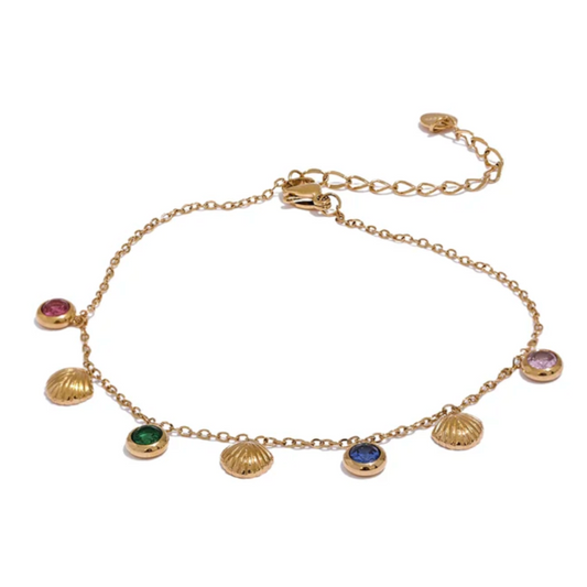 Sherry Sea Shell Anklet
