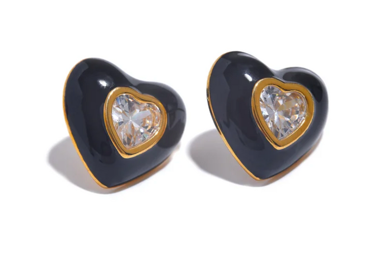 Candy Heart Earrings