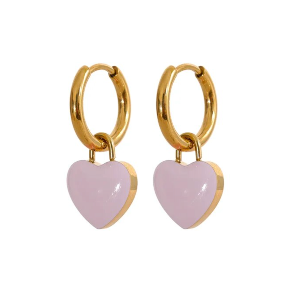 Balboa Heart Earrings