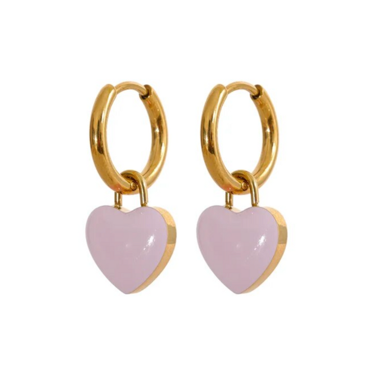 Balboa Heart Earrings