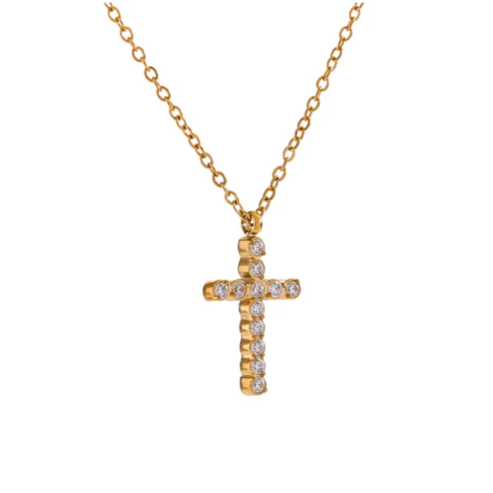 Agape Cross Necklace