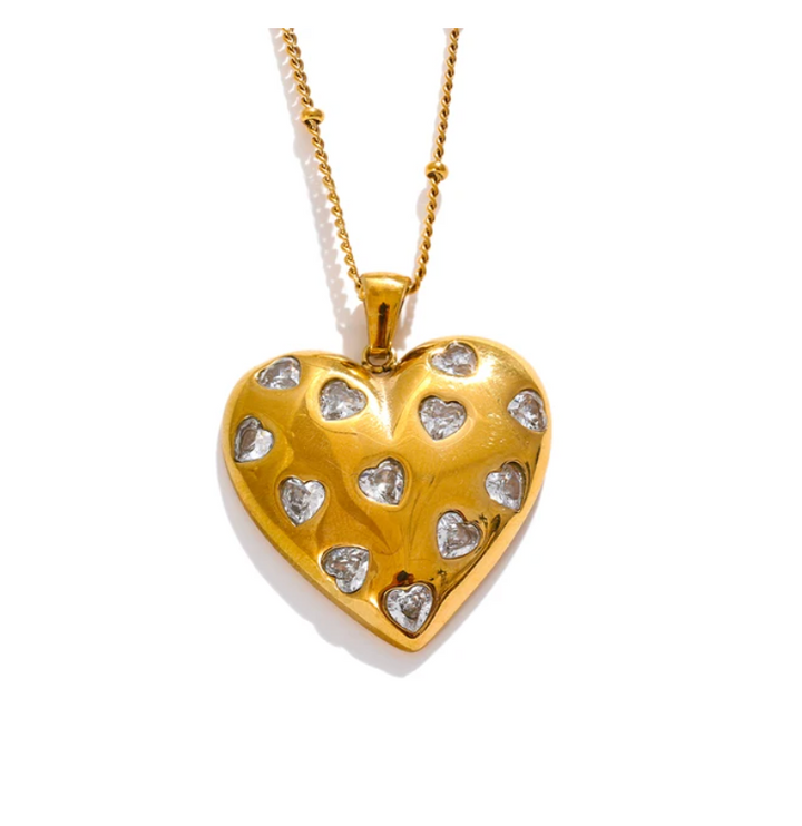 Melanie Heart Necklace