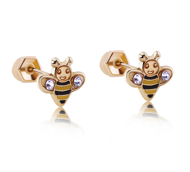 14K Ball Back Earrings