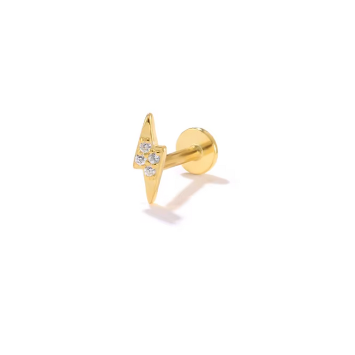 Lila Bolt Earring